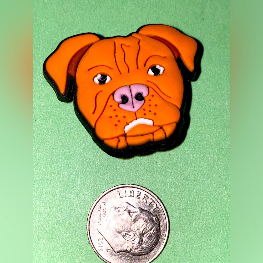 (10 for $15) Pit Bull Pitbull Crocs Shoe Charms